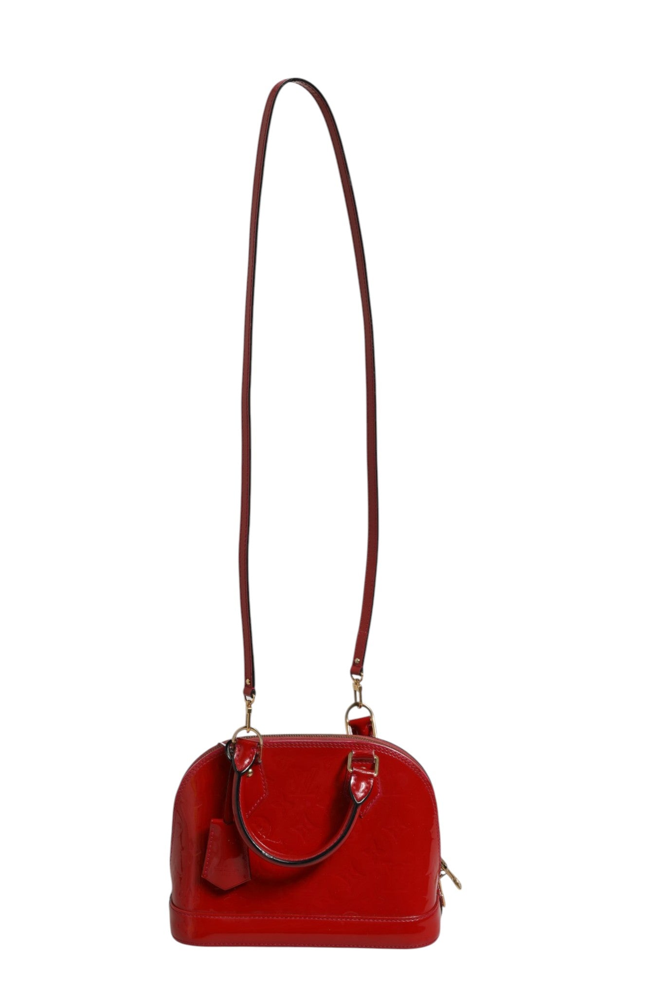 Louis Vuitton Pomme D'Amour Monogram Vernis Alma BB