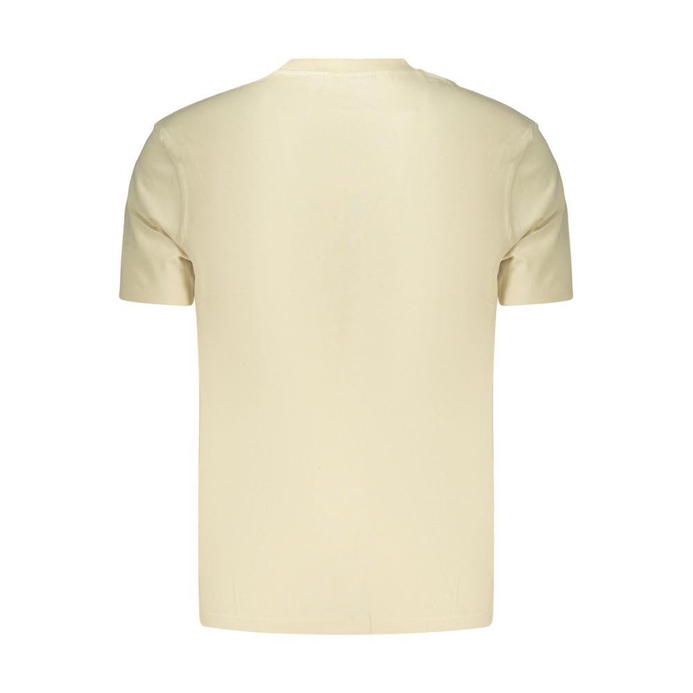 Ellesse Beige Cotton Mens T-Shirt