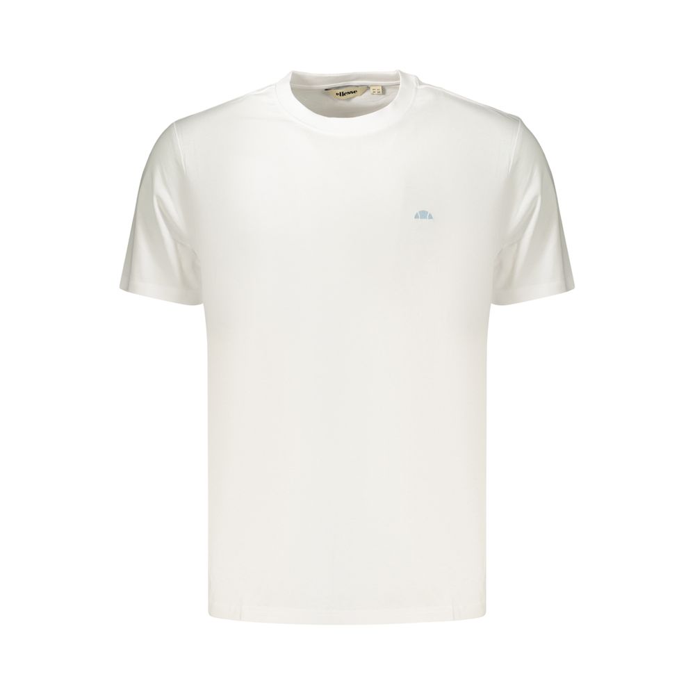 Ellesse White Cotton Men's T-Shirt