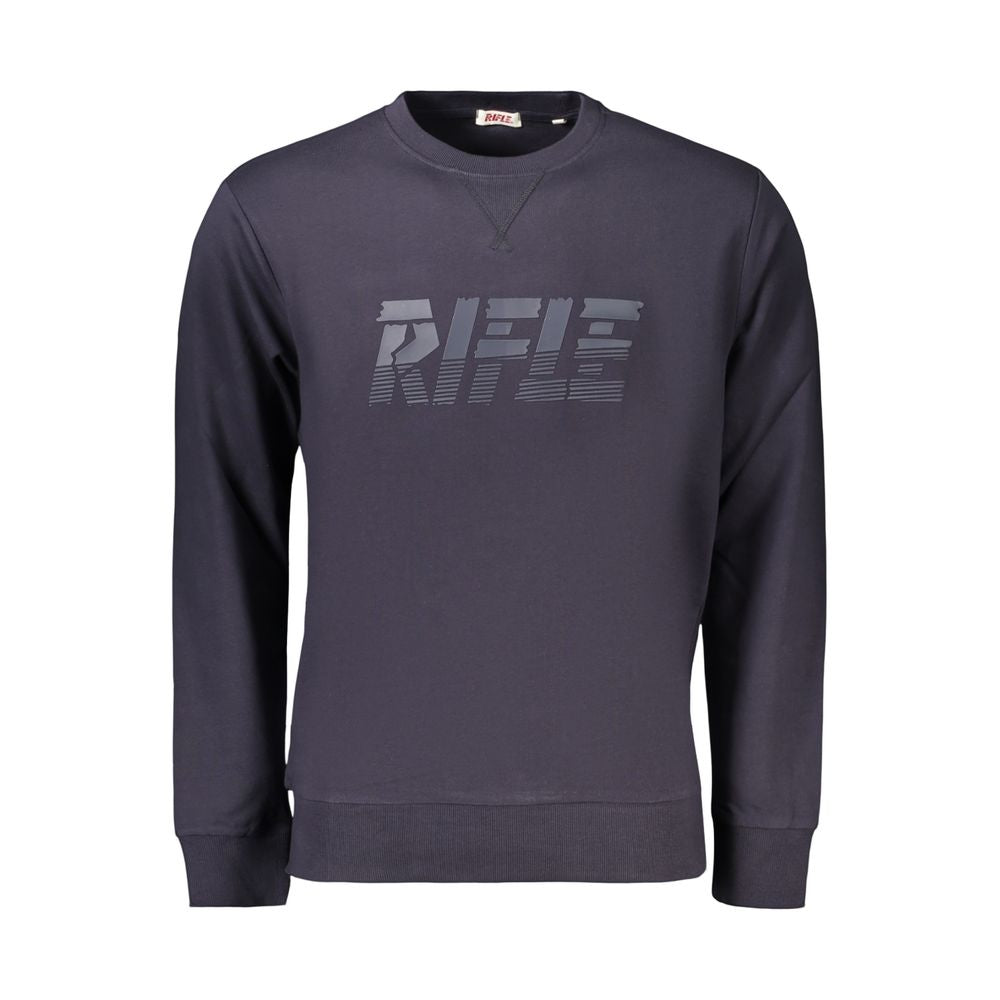 Rifle Blue Cotton Men's Sweatshirt