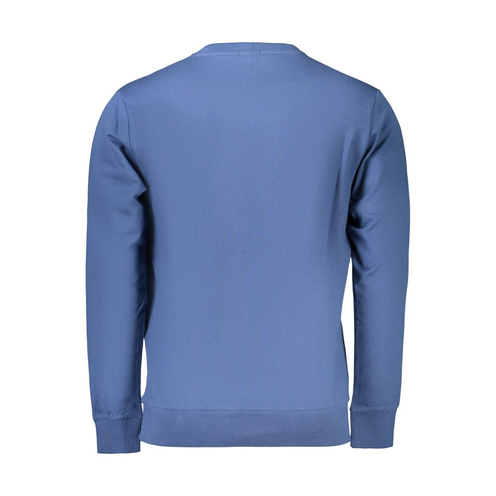 Rifle Blue Cotton Men's Sweatshirt