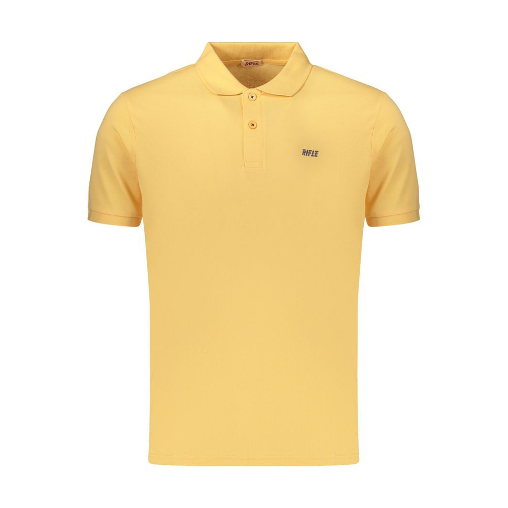 Rifle Orange Cotton Men's Polo