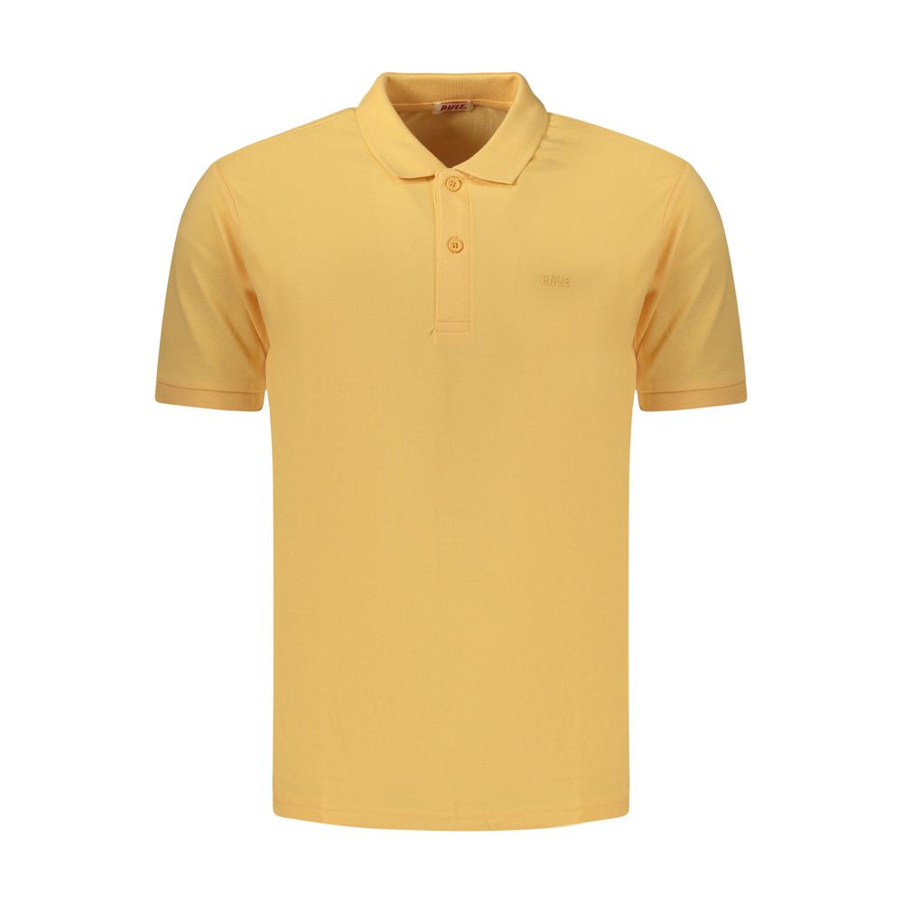 Rifle Orange Cotton Men's Polo Shirt