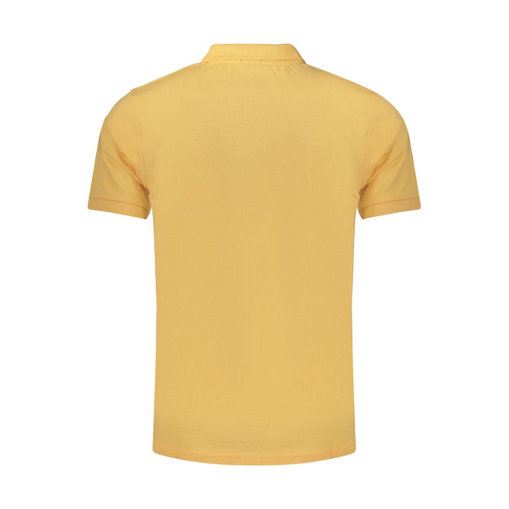 Rifle Orange Cotton Men's Polo Shirt