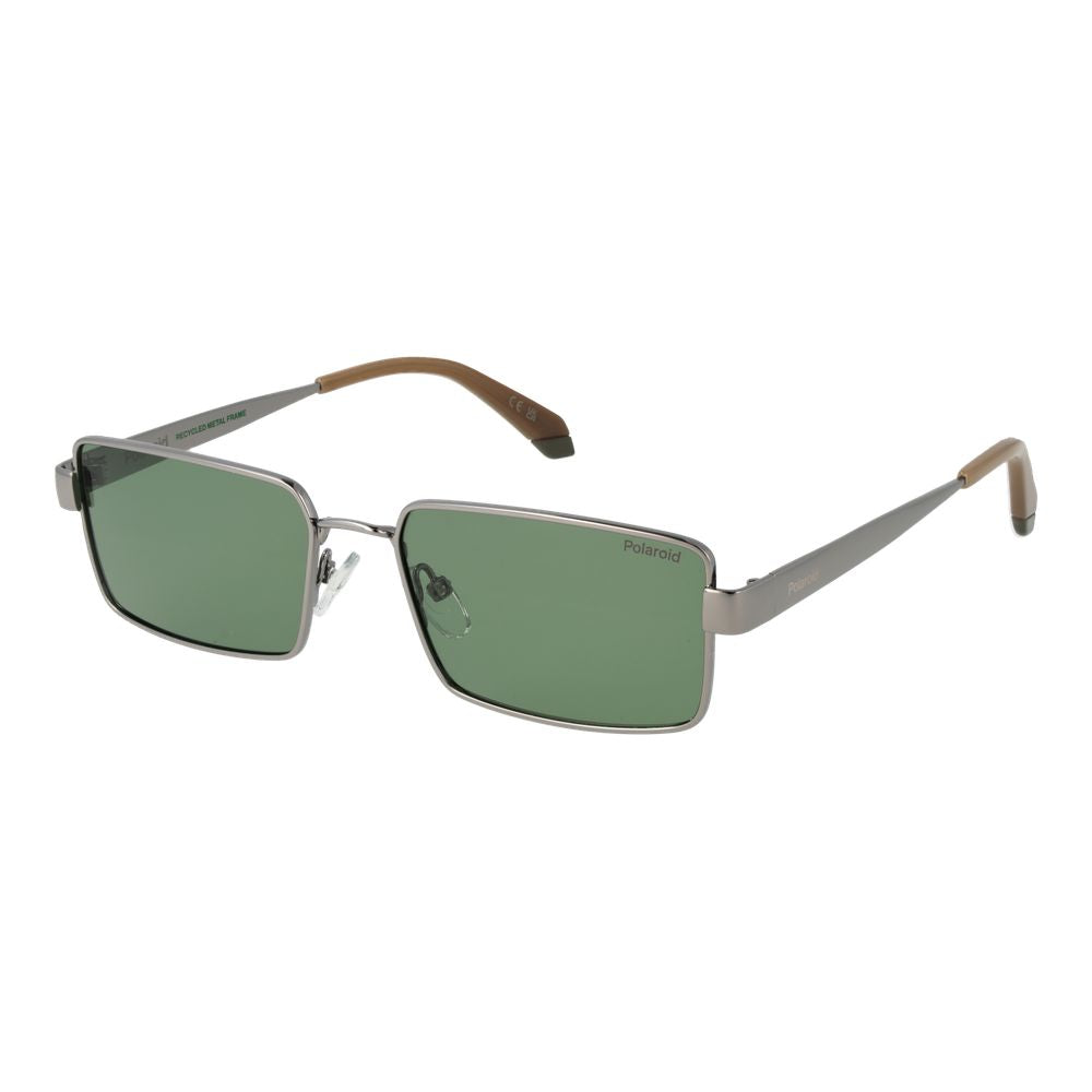 Polaroid Gray Metal Sunglasses