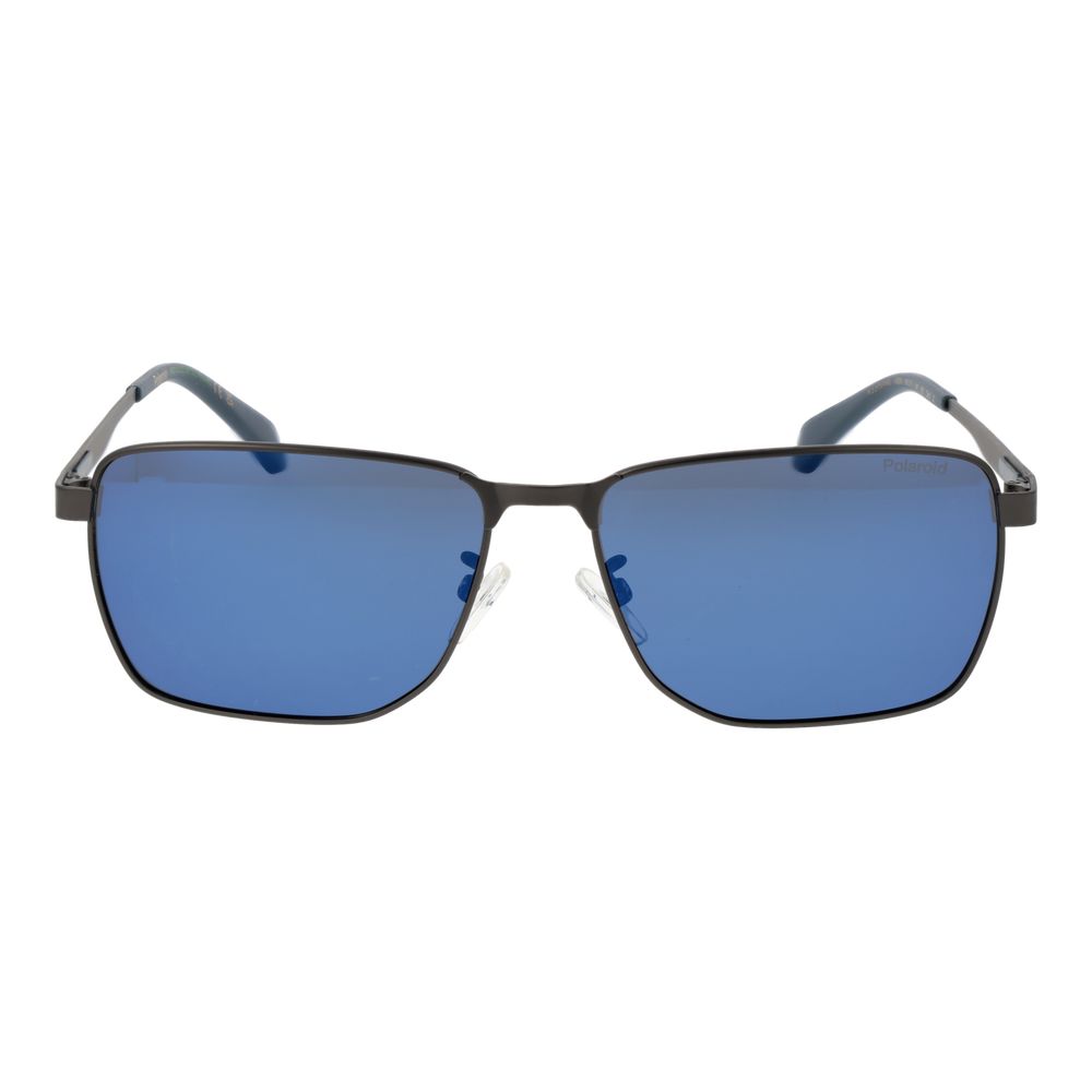 Polaroid Gray Metal Sunglasses