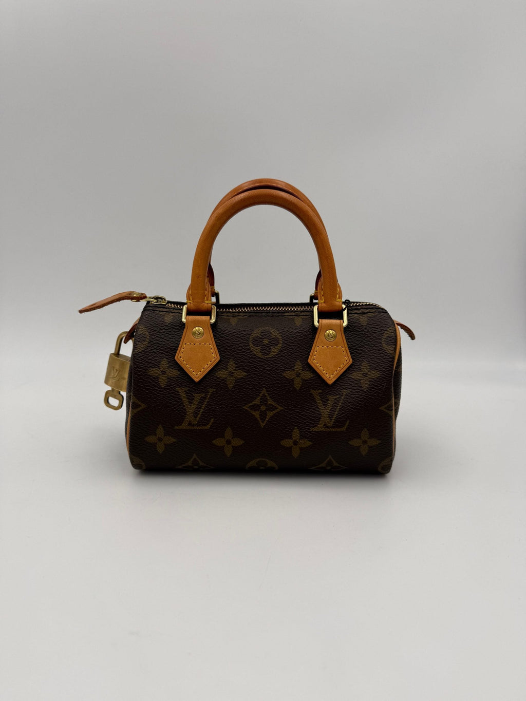 Louis Vuitton Nano Speedy Monogram Handbag