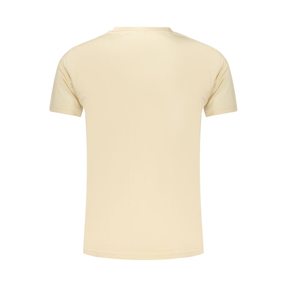 Rifle Beige Cotton Men's T-Shirt