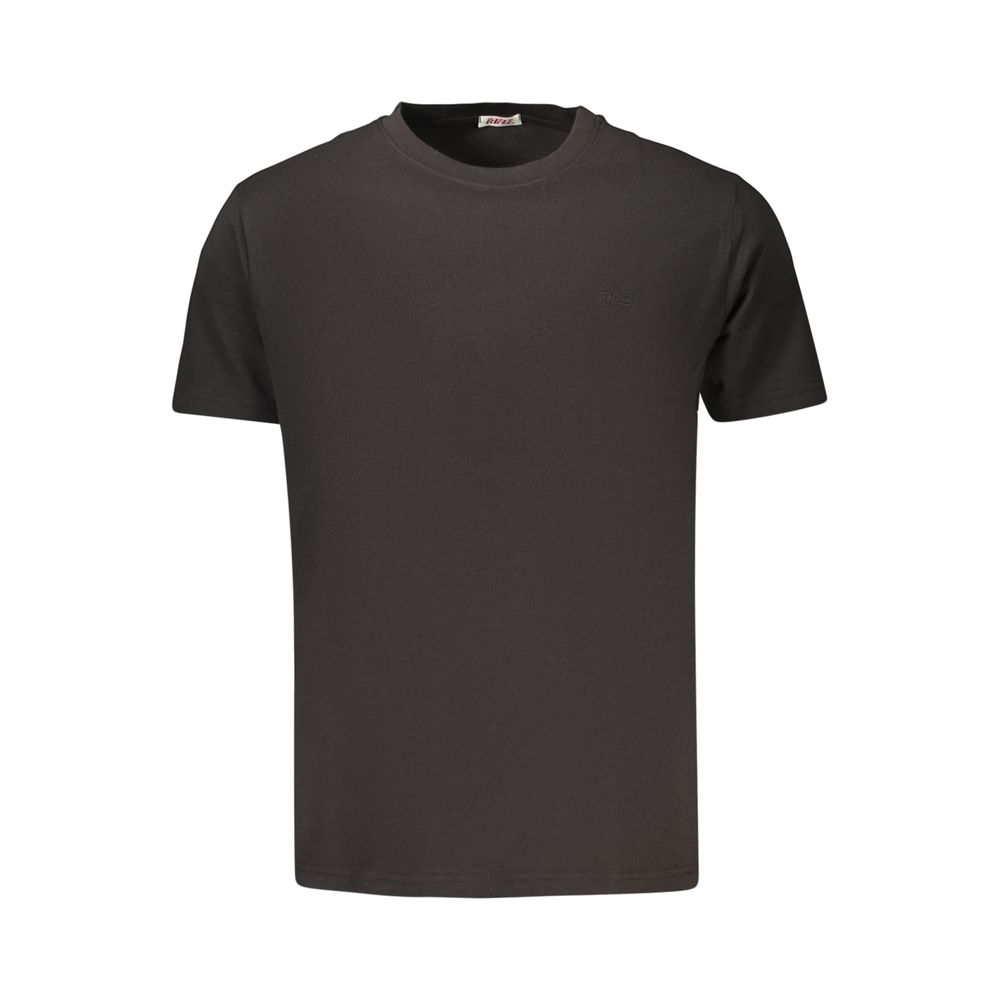 Rifle Black Cotton Men's T-Shirt