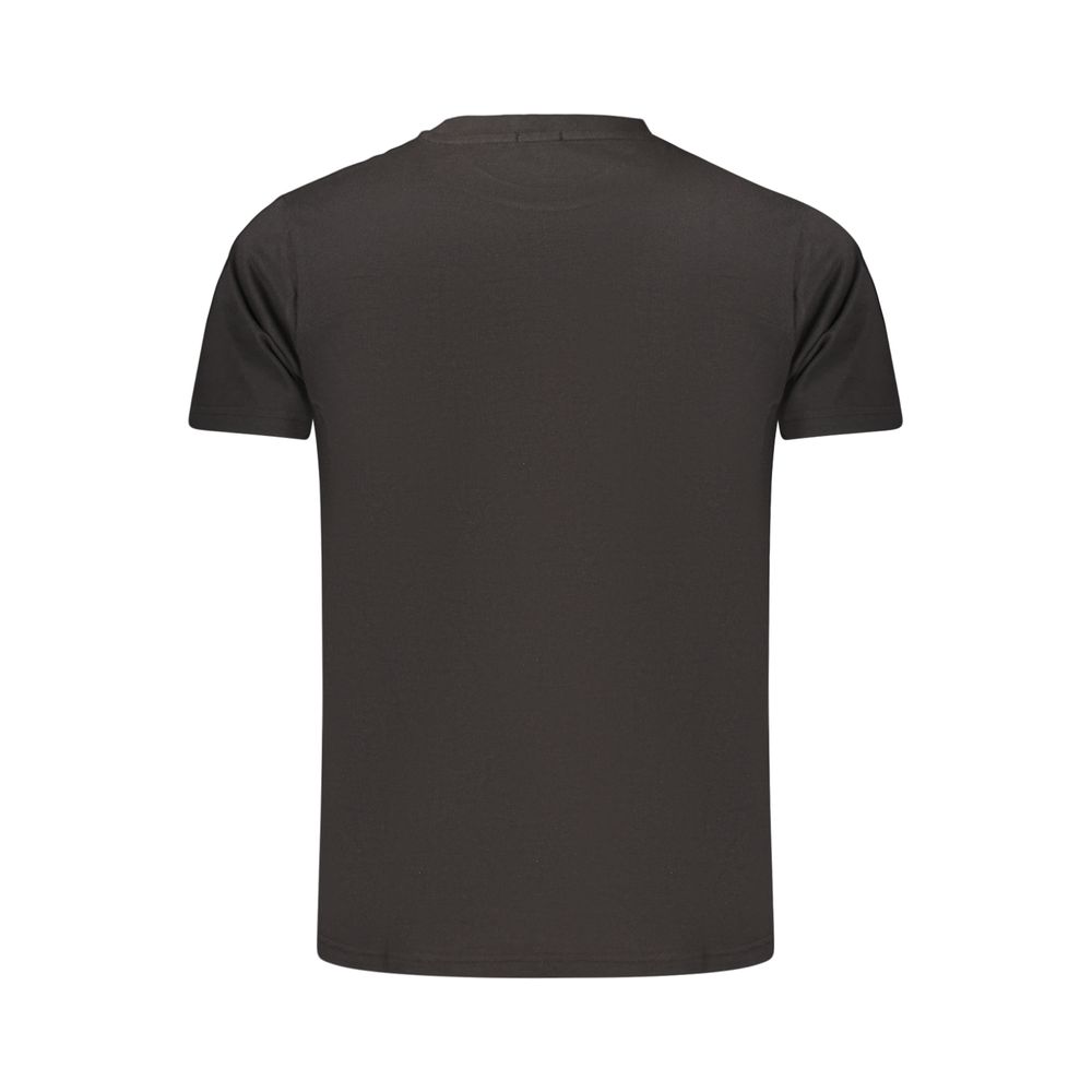 Rifle Black Cotton Men's T-Shirt