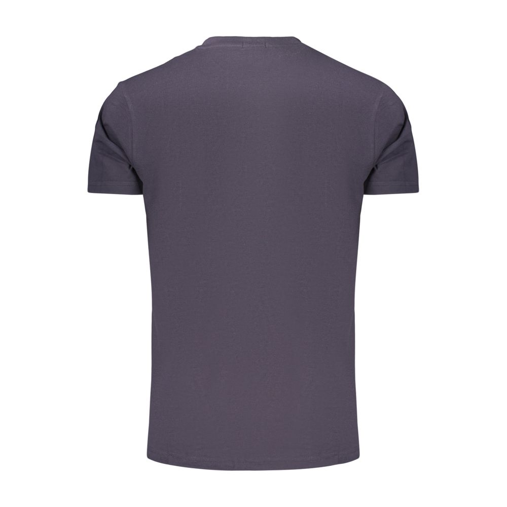 Rifle Blue Cotton Men's T-Shirt