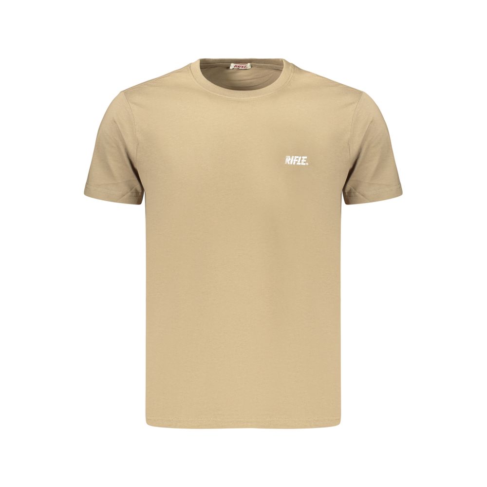 Rifle Brown Cotton Men's T-Shirt
