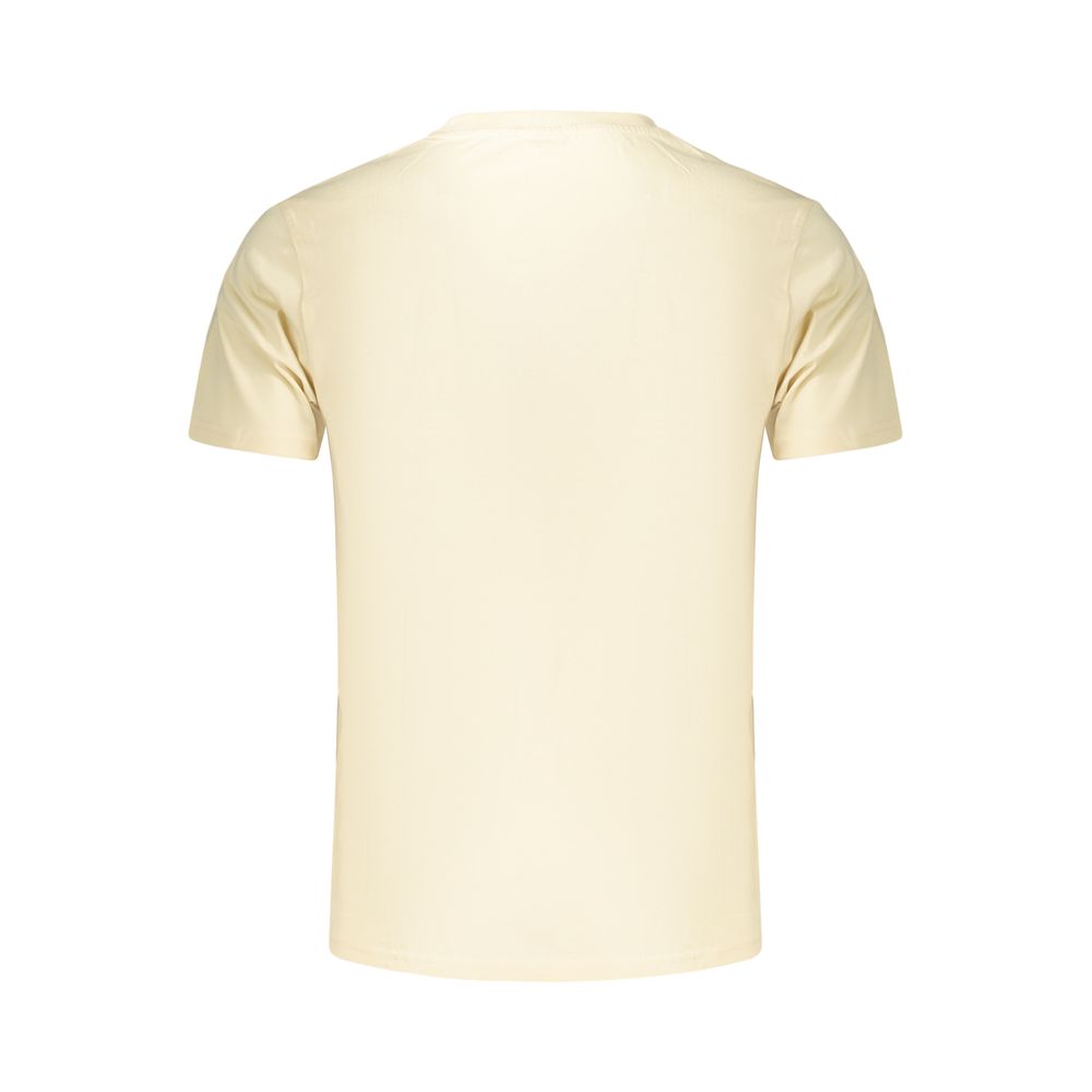 Rifle Beige Cotton Men's T-Shirt