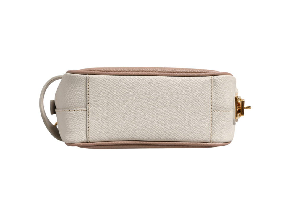 Prada Clay Gray Small Leather Shoulder Bag