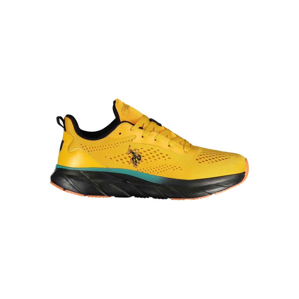 U.S. POLO ASSN. Yellow Polyester Men's Sneaker