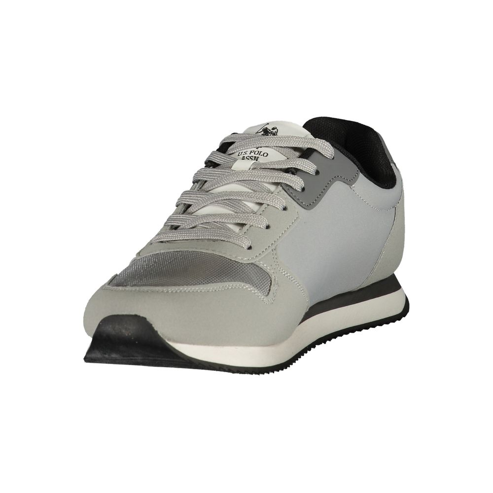 U.S. POLO ASSN. Dark Grey Polyurethane Men's Sneaker