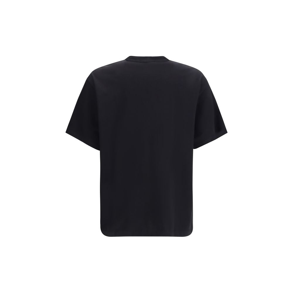 Versace Jeans Black Cotton T-Shirt