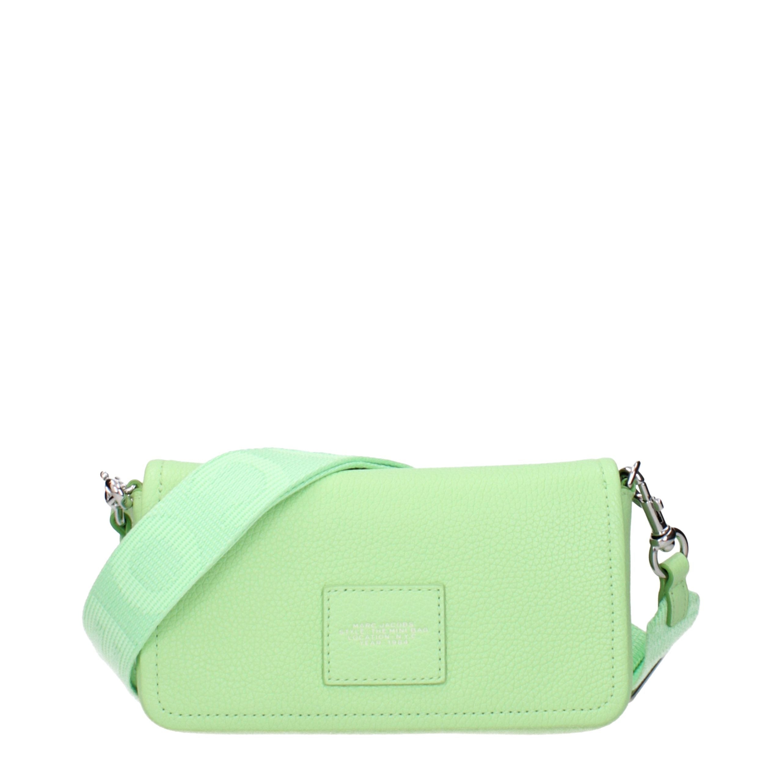 Marc Jacobs Green Leather Crossbody Bag