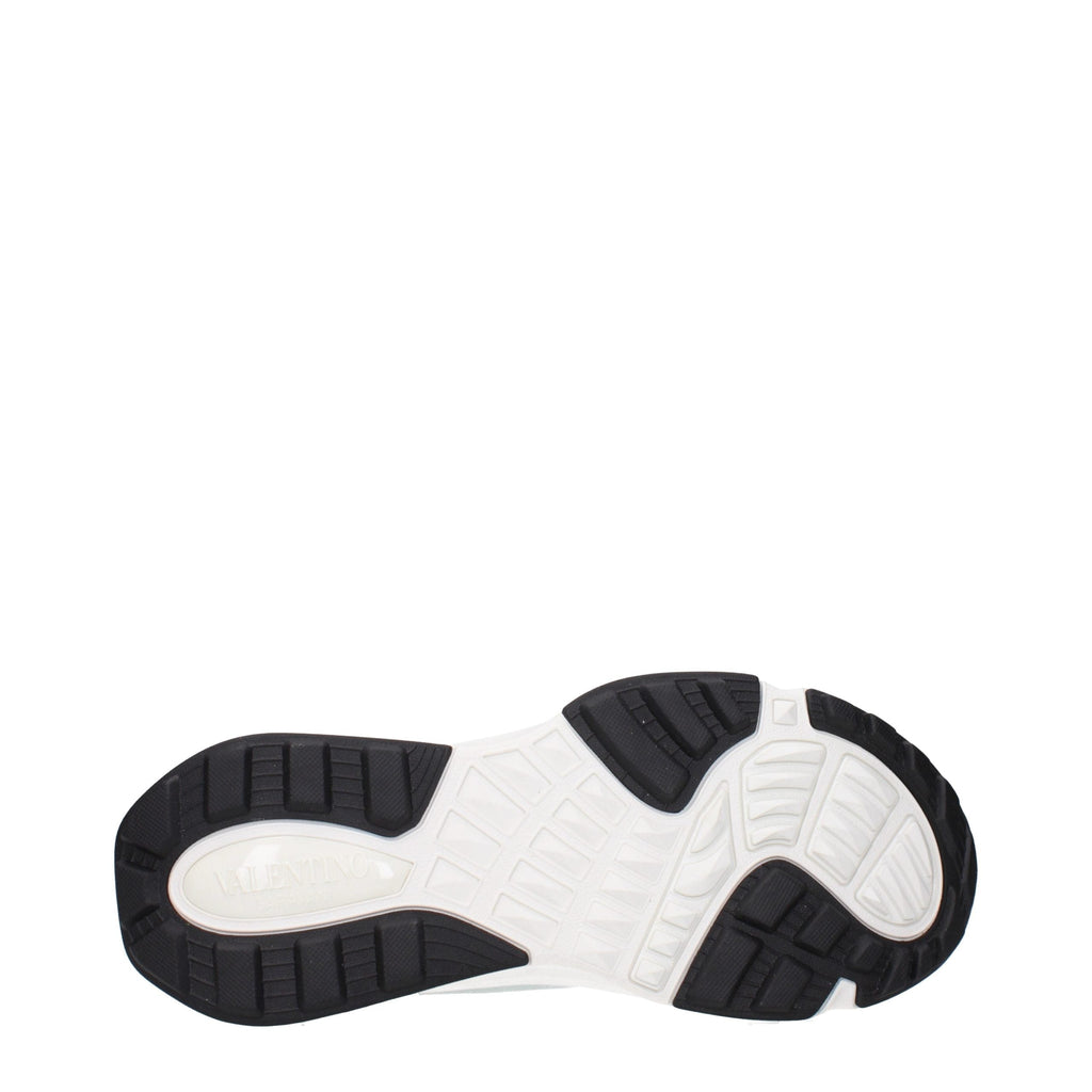 Valentino Garavani Gray Fabric Athletic Sneakers