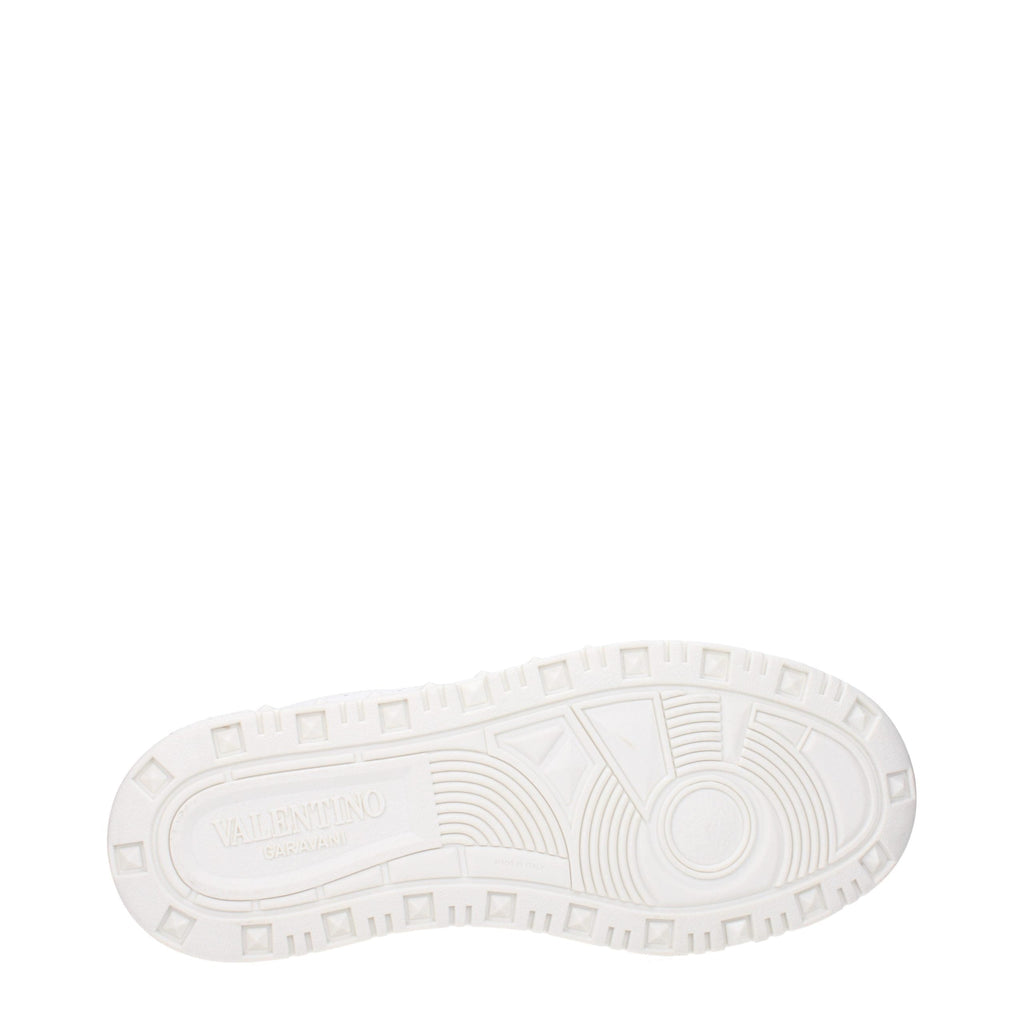 Valentino Garavani White Leather Sneakers