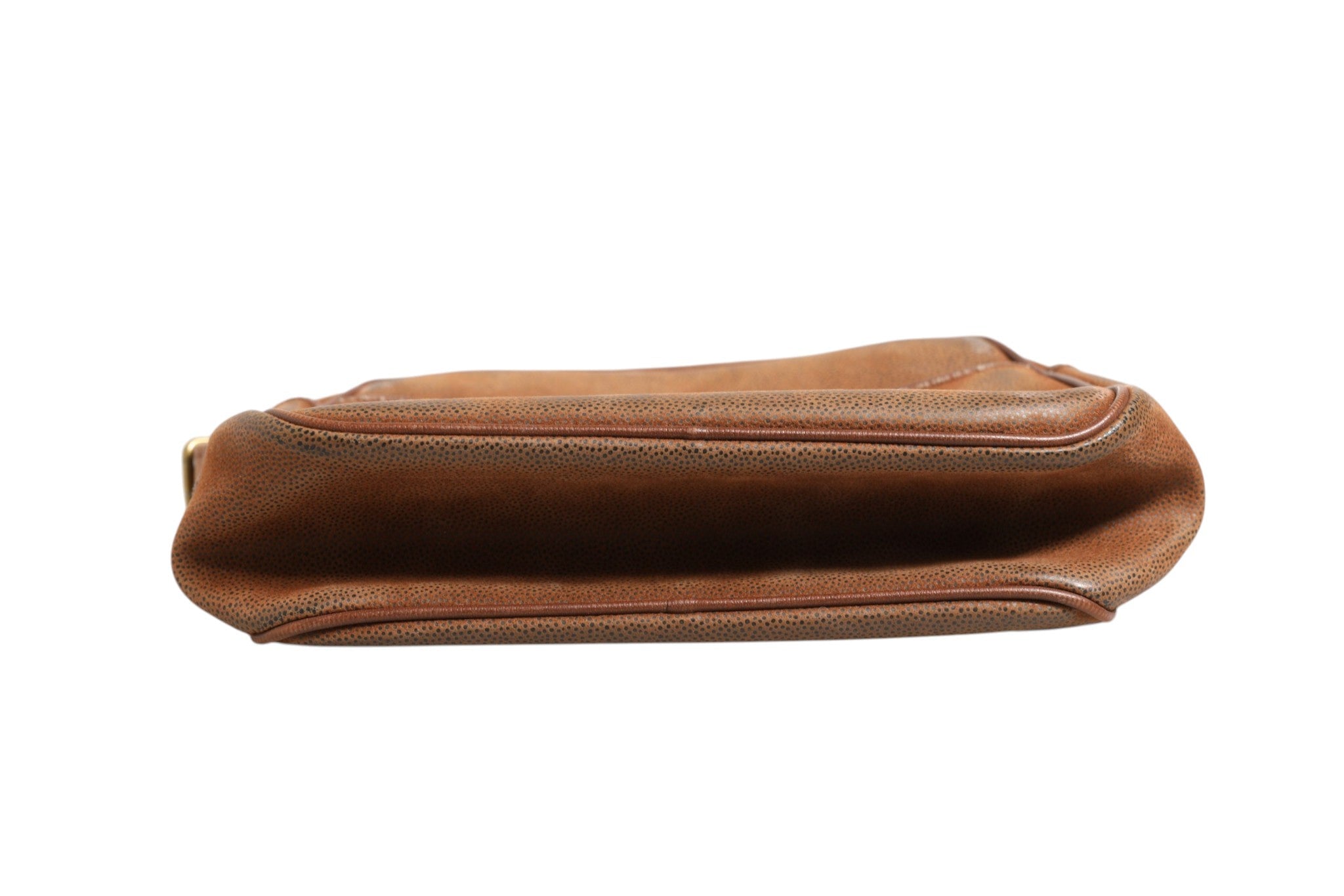 Burberry Brown and Gold Crossbody Bag