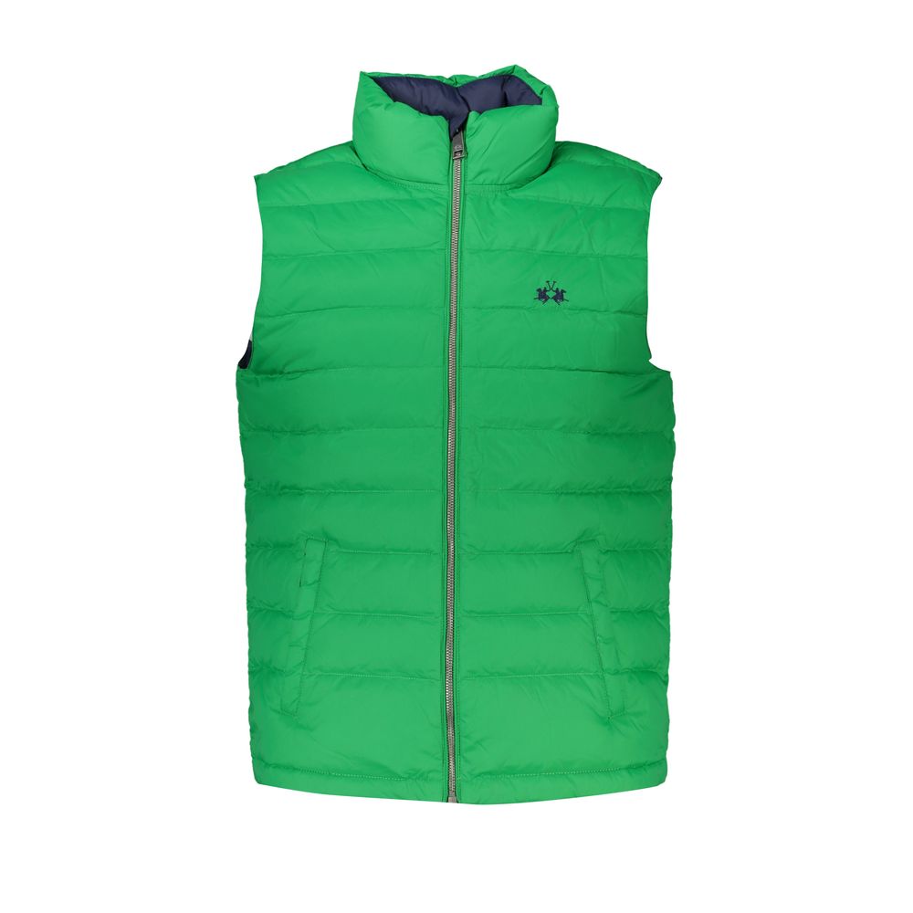 La Martina Verde Poliammide Men's Gilet