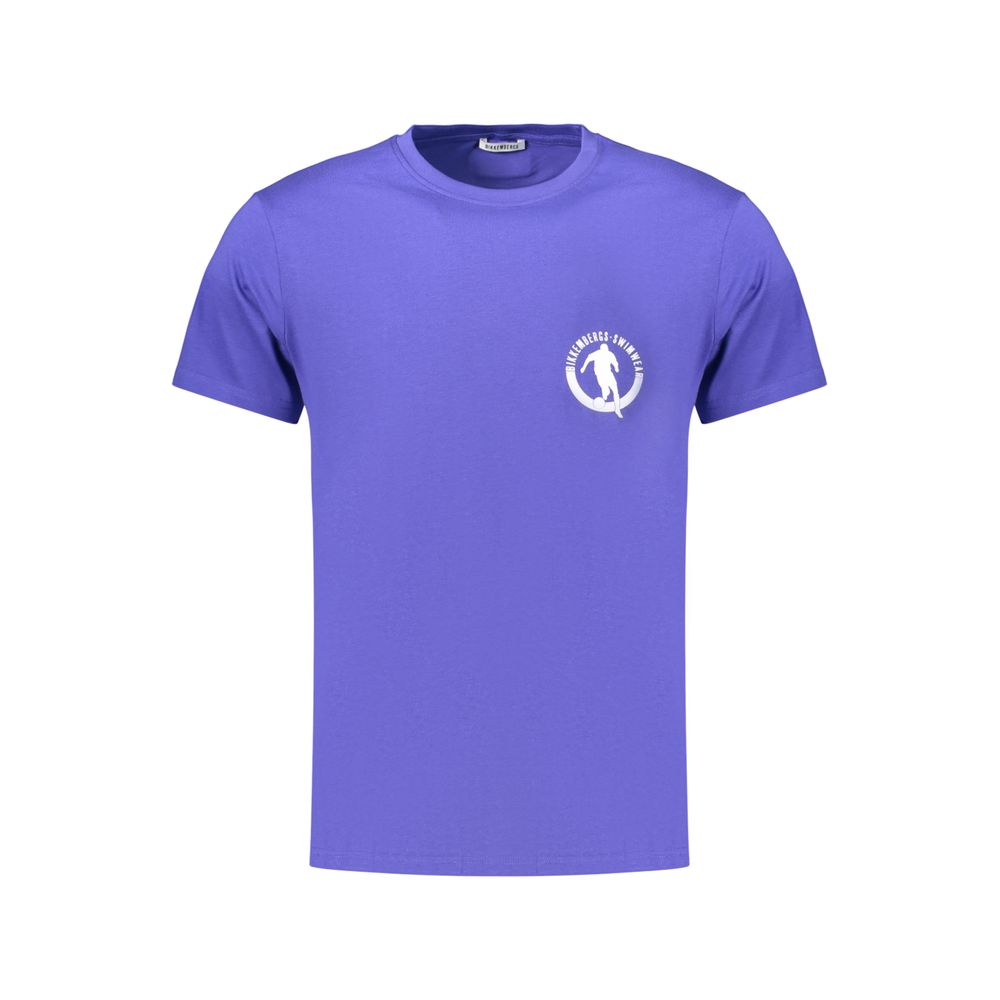 Bikkembergs Blue Cotton Men's T-Shirt