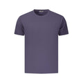Coveri Moving Blue Cotton Men's T-Shirt