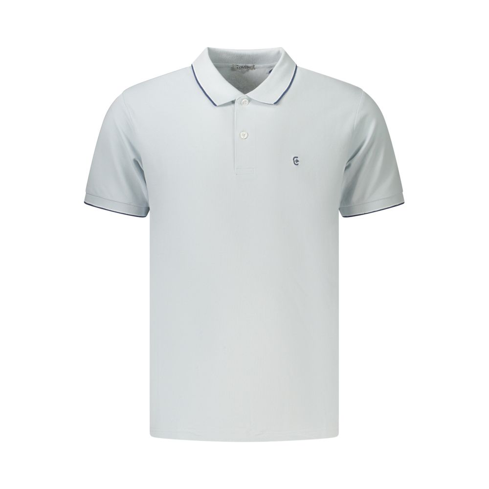 Coveri Moving Azzurro Cotton Men's Polo