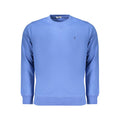 Coveri Moving Blue Cotton Men's Sweatshirt