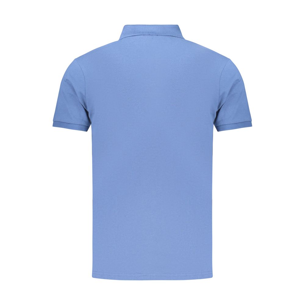 Coveri Moving Blue Cotton Men's Polo Shirt