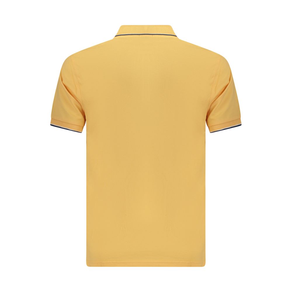 Coveri Moving Orange Cotton Men's Polo Shirt
