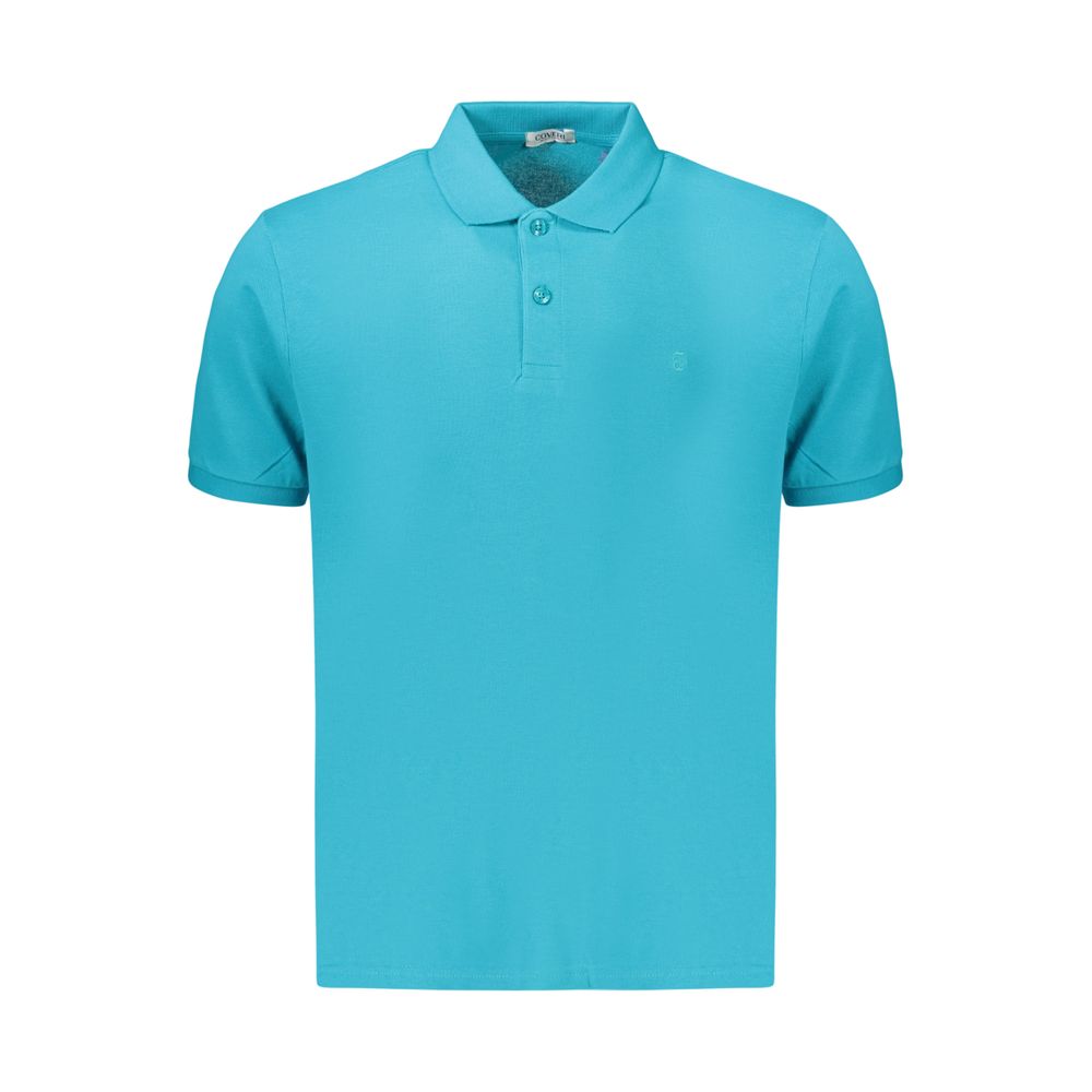 Coveri Moving Azzurro Cotton Men Polo