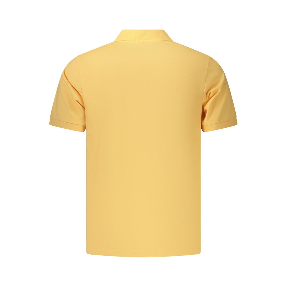 Coveri Moving Orange Cotton Men's Polo Shirt
