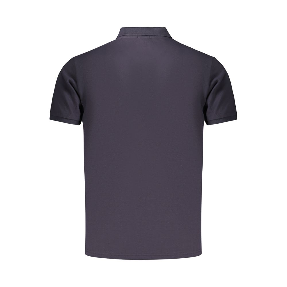 Coveri Moving Blue Cotton Men's Polo