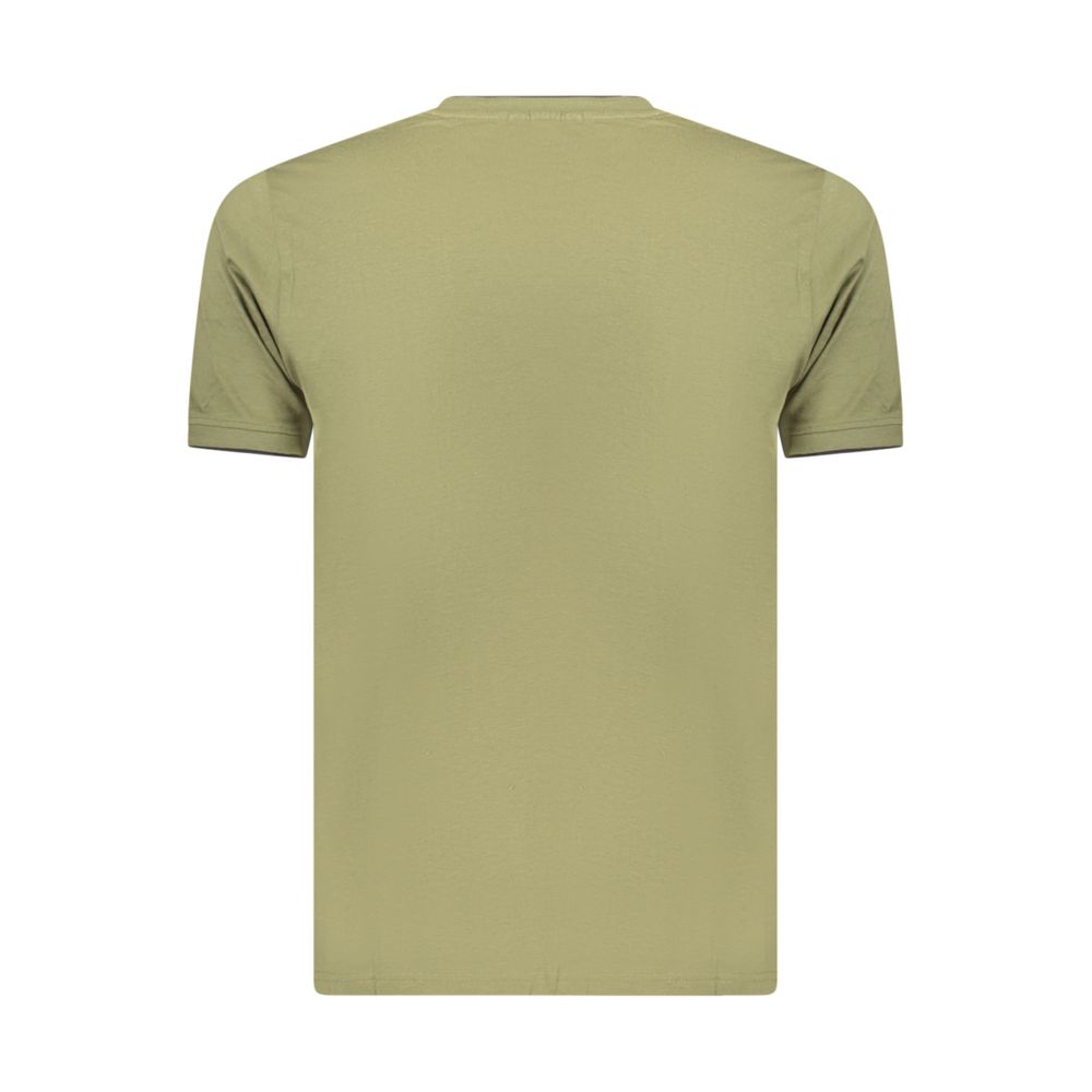 Coveri Moving Green Cotton Men's T-Shirt