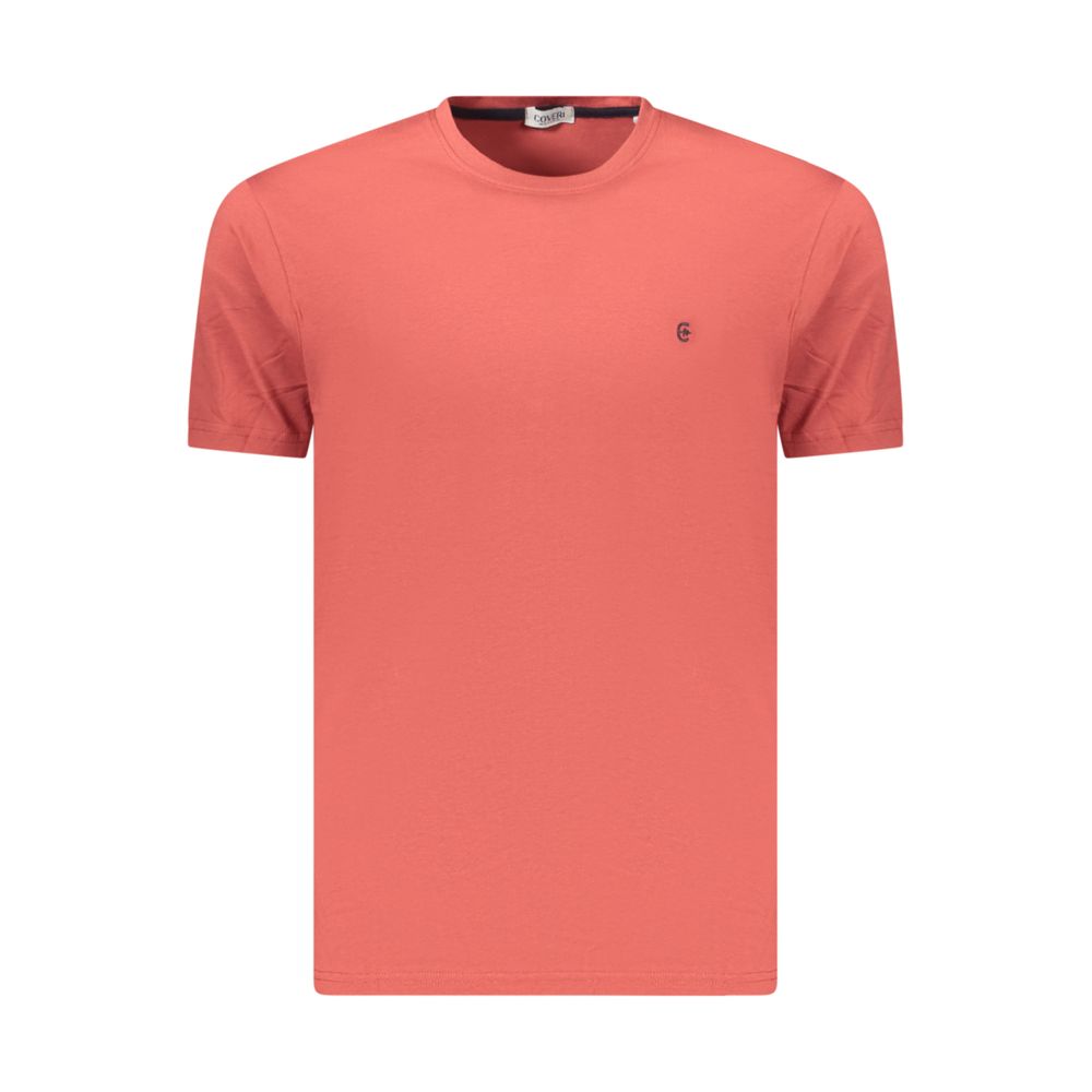 Coveri Moving Rosso Cotton Men's Shirt