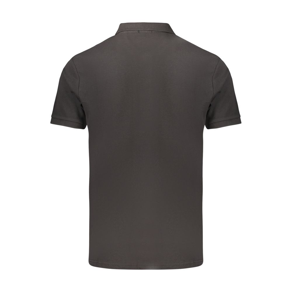 Coveri Moving Black Cotton Men's Polo Shirt