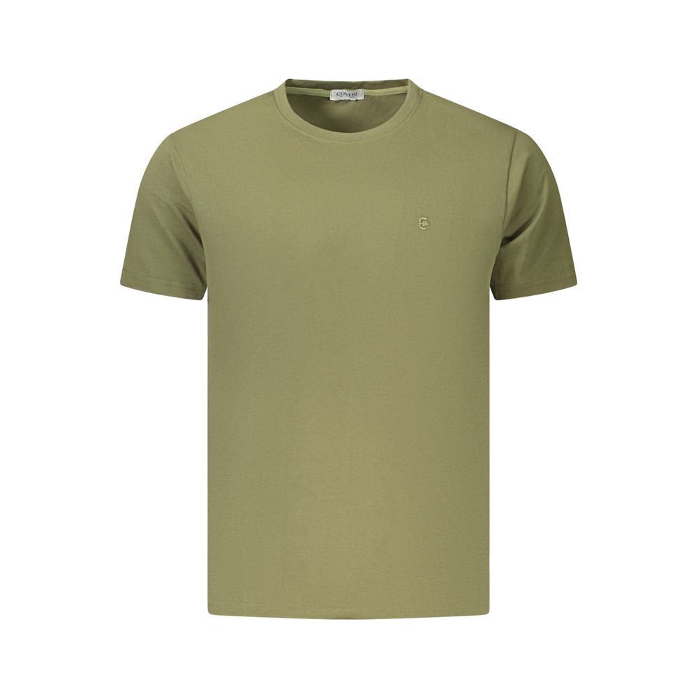 Coveri Moving Verde Cotton Mens TShirt