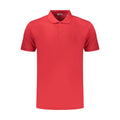 Coveri Moving Red Cotton Men's Polo