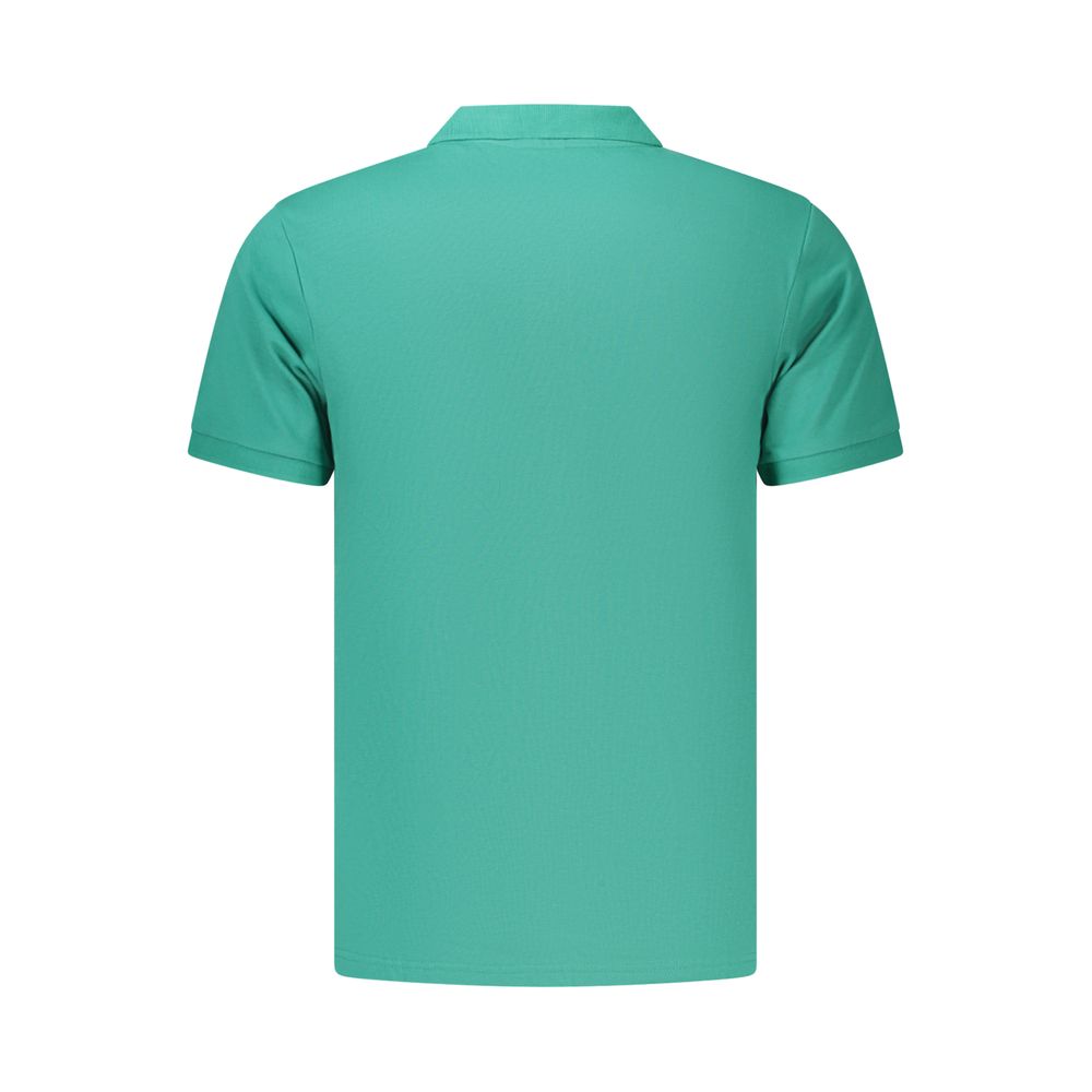 Coveri Moving Green Cotton Men's Polo