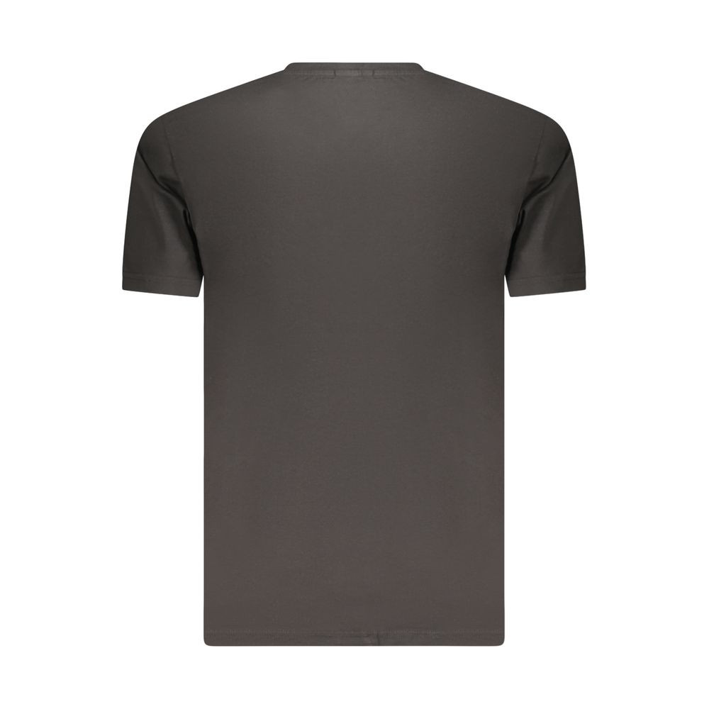 Coveri Moving Black Cotton Men's T-Shirt