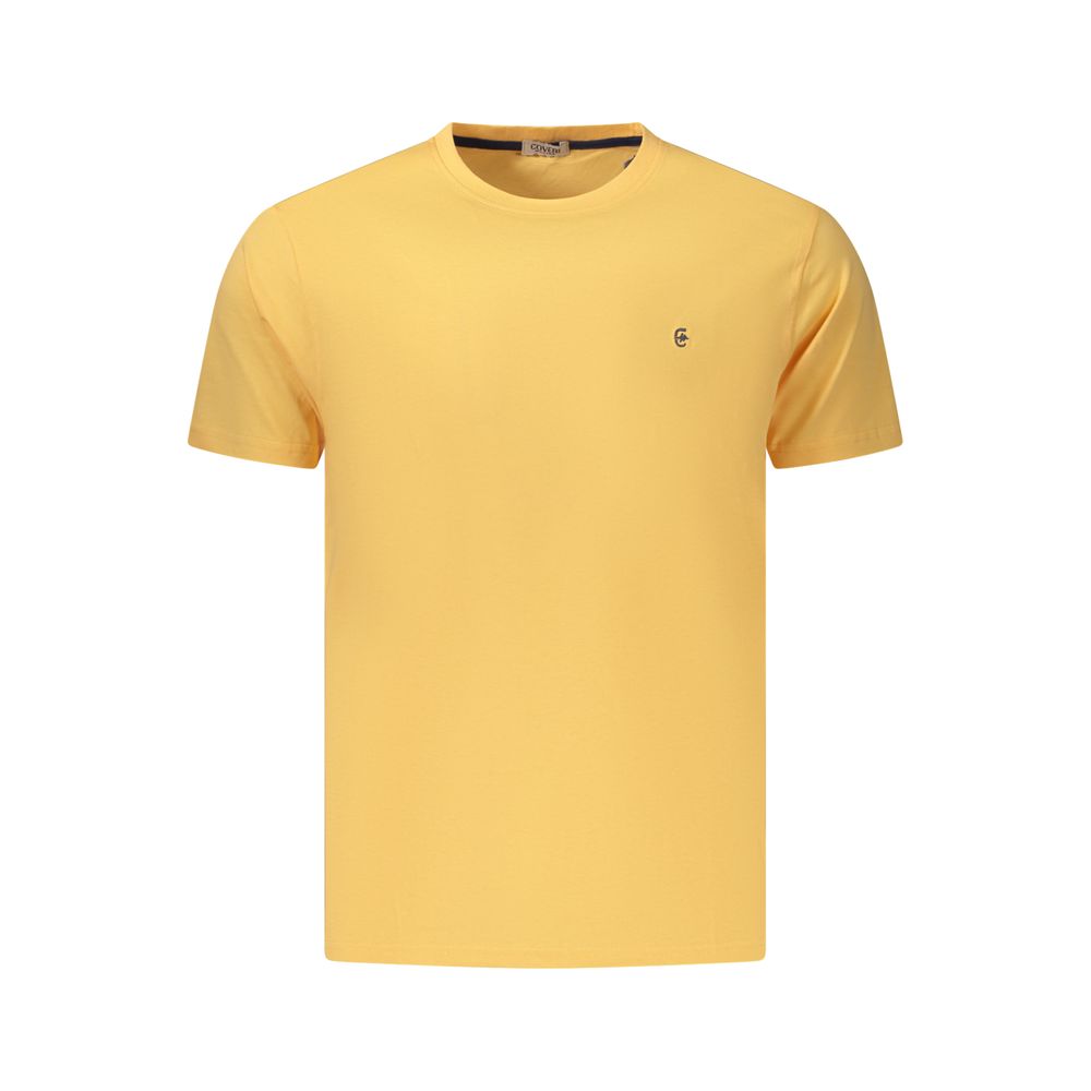 Coveri Moving Orange Cotton Mens T-Shirt