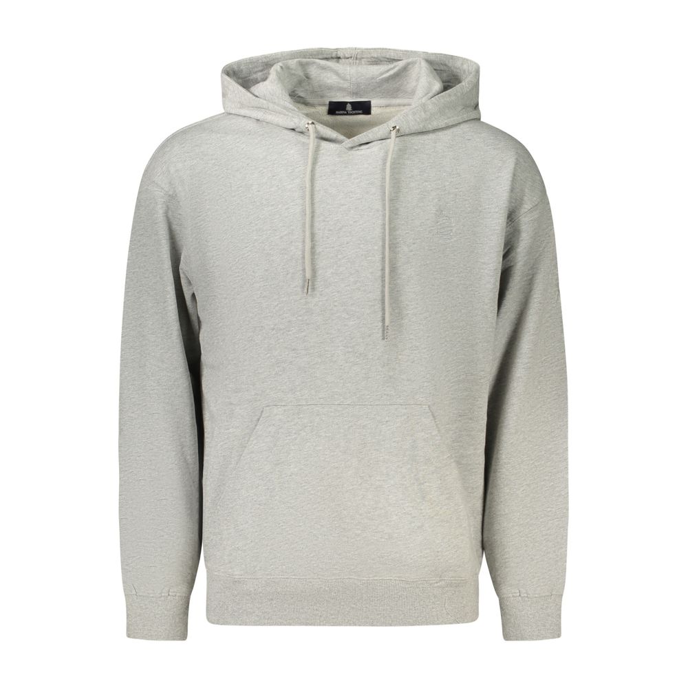 Marina Yachting Gray Cotton Men's Sweatshirt Marina Yachting