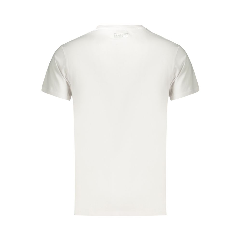 Bikkembergs White Cotton Men's T-Shirt