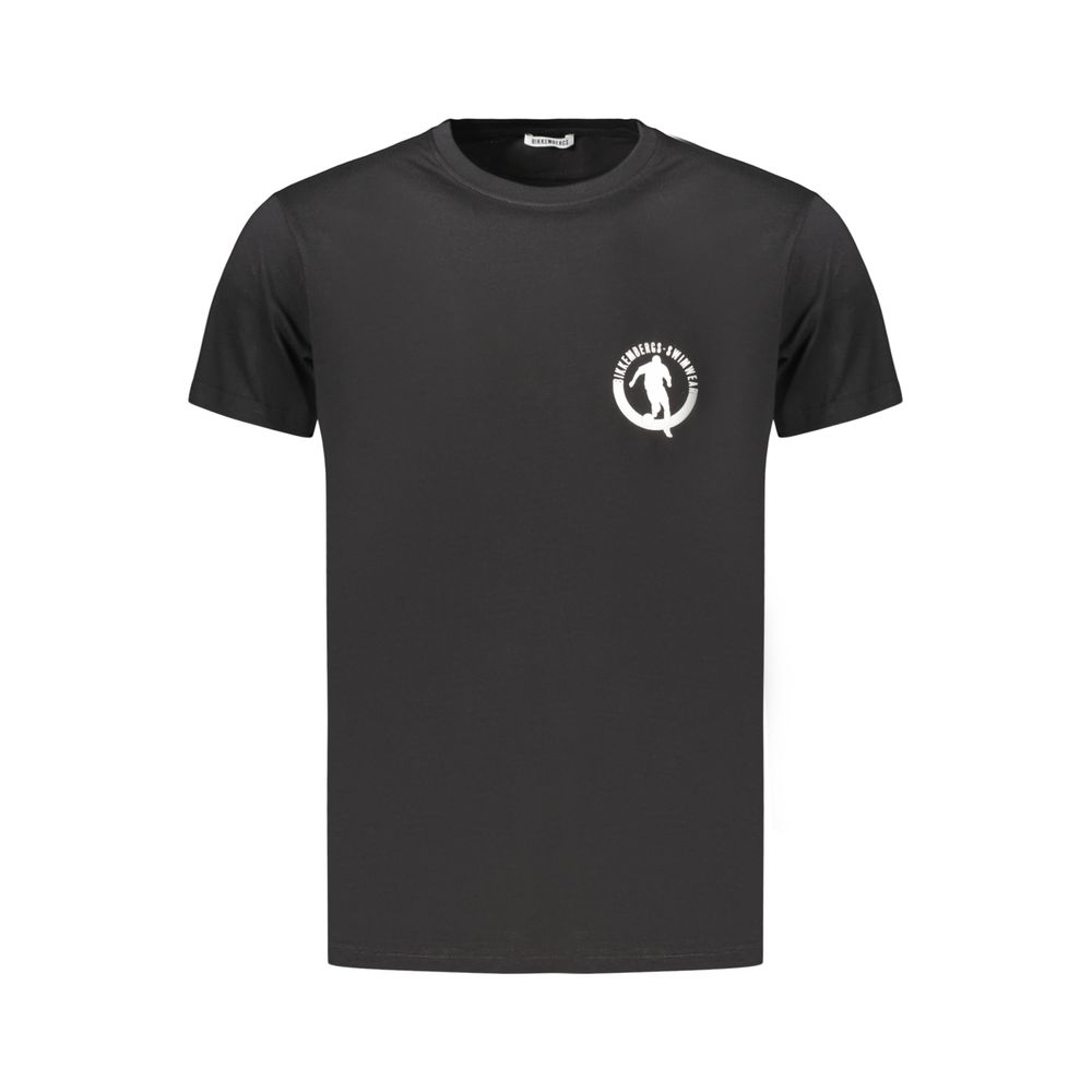 Bikkembergs Black Cotton Men's T-Shirt