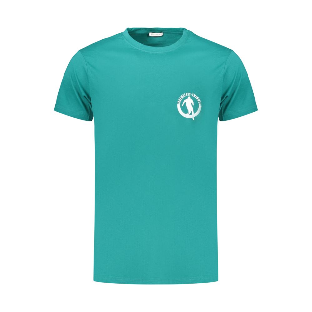 Bikkembergs Green Cotton Men's T-Shirt