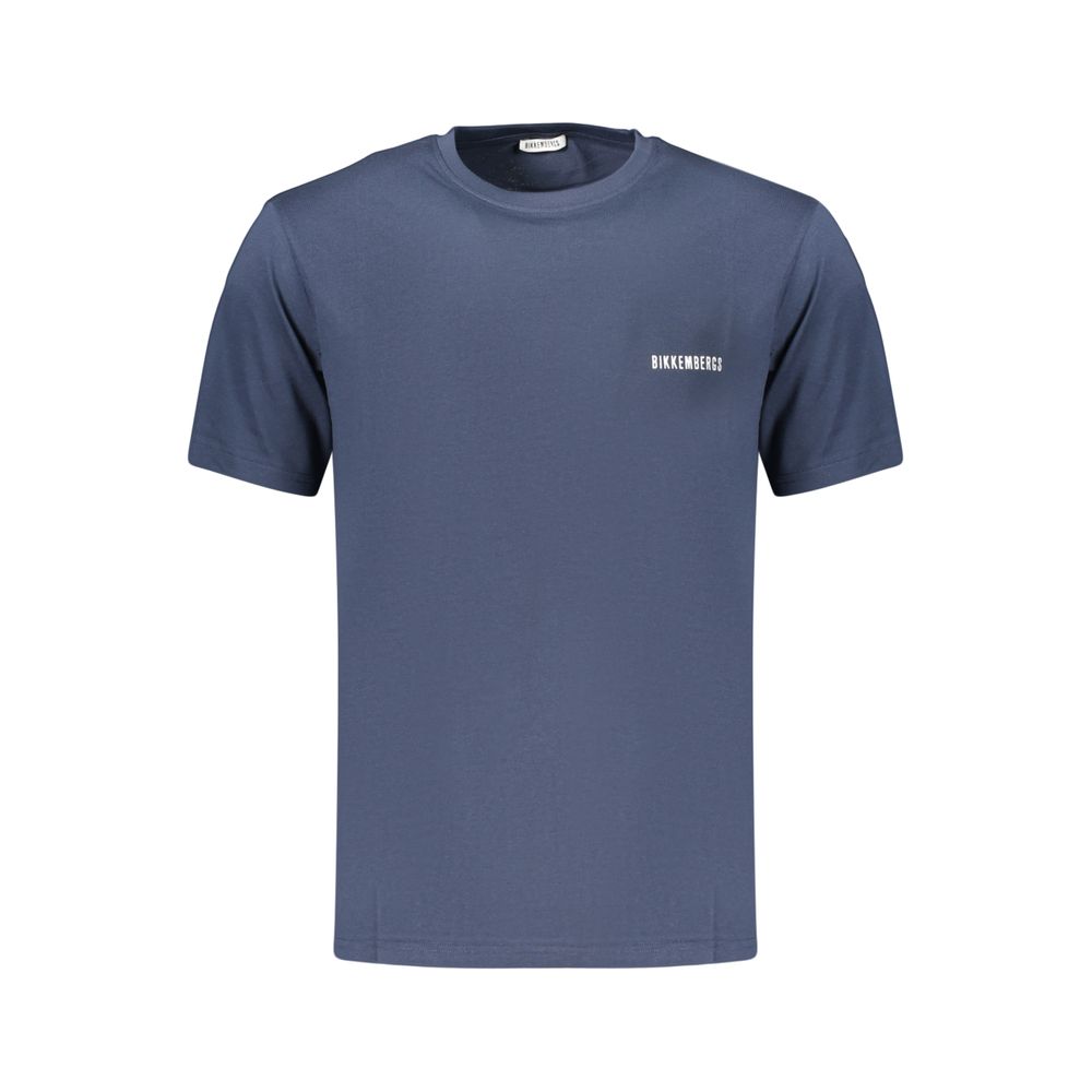 Bikkembergs Blue Cotton Men's T-Shirt