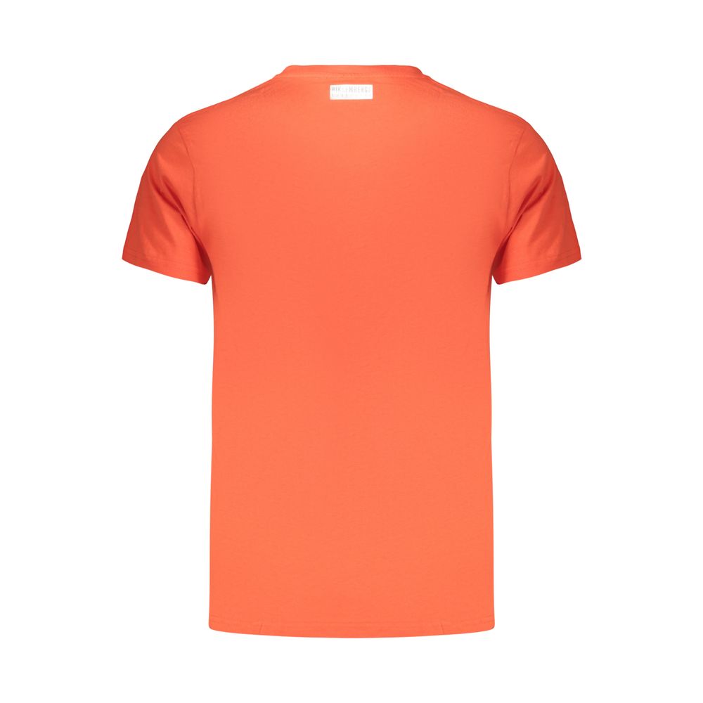 Bikkembergs Orange Cotton Men's T-Shirt