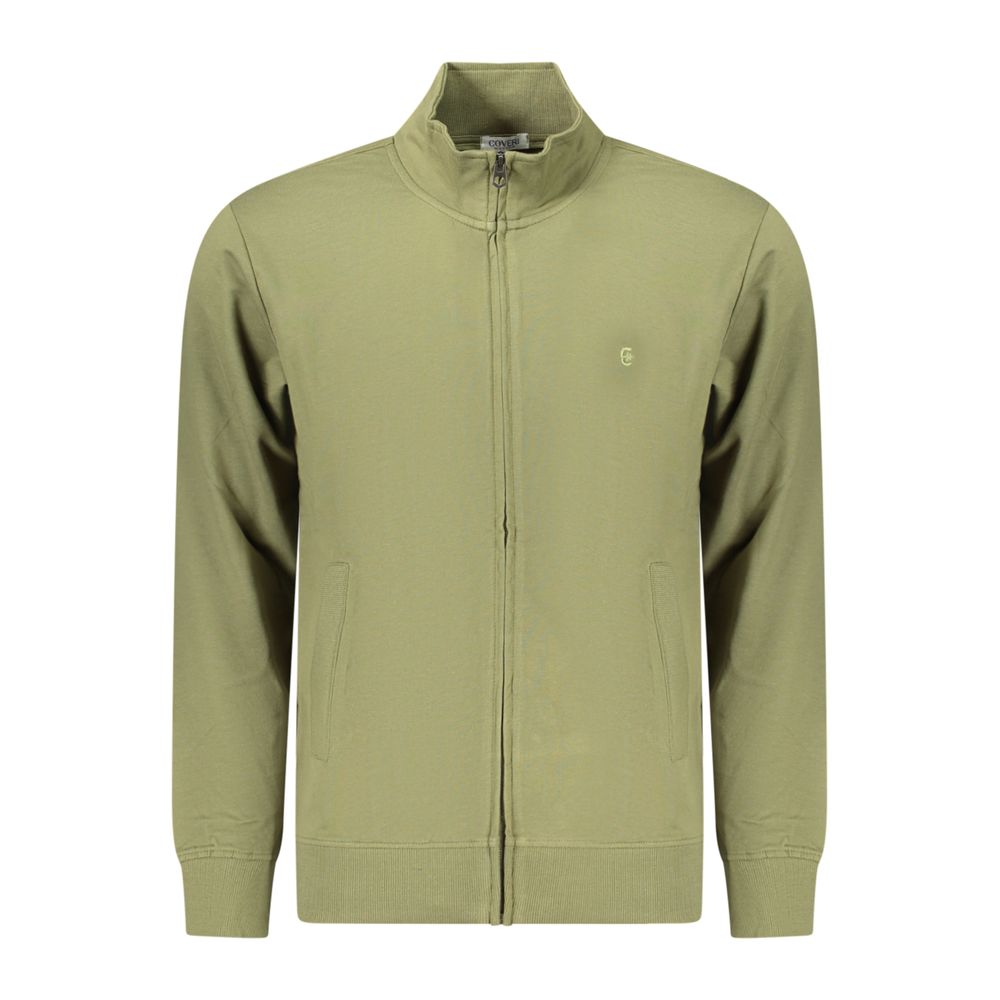 Coveri Moving Green Cotton Men's Sweatshirt